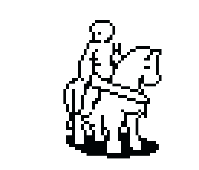 Gerik as a ranger (outline)