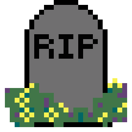 [76e0d7] Grave Stone with flowers