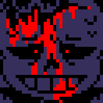 [7ce906] *(He fell off their grip.) -HorrorTale Sans