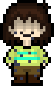 [92d336] UNDERVENGE Frisk Normal OW Sprite (Remake)