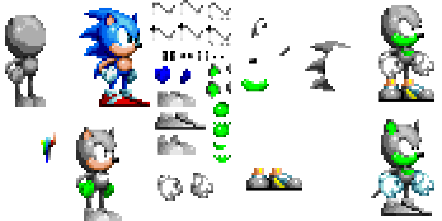 sonic mania oc creator with my creation