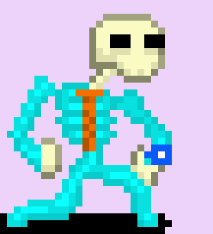 [05b0c1] *He is near Chris, Chris would be able to hear the bone rattling and scratching sounds*