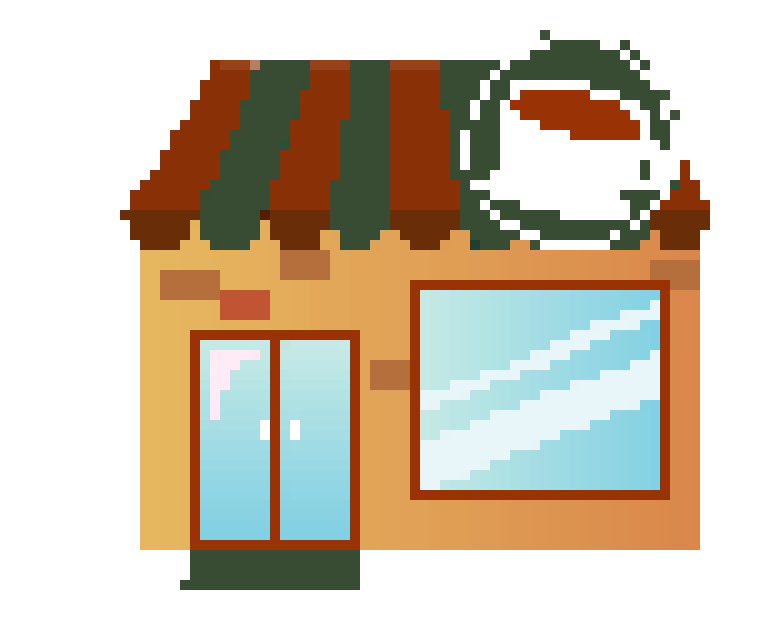 [b4c286] Coffee shop