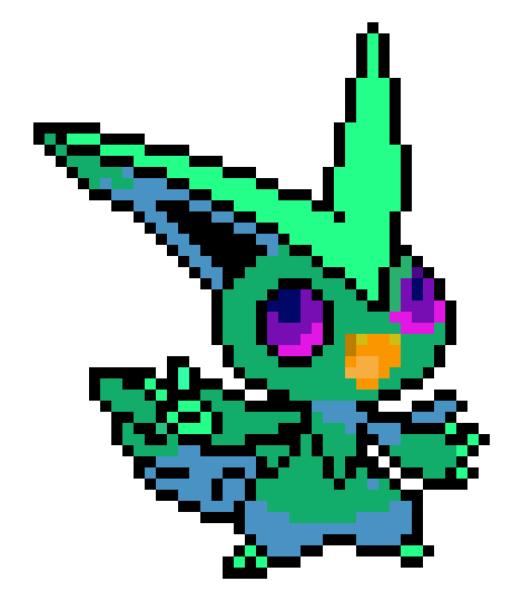 [9664c4] Sea Green Victini