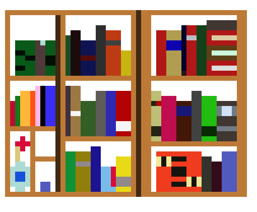 [9664c4] book rack