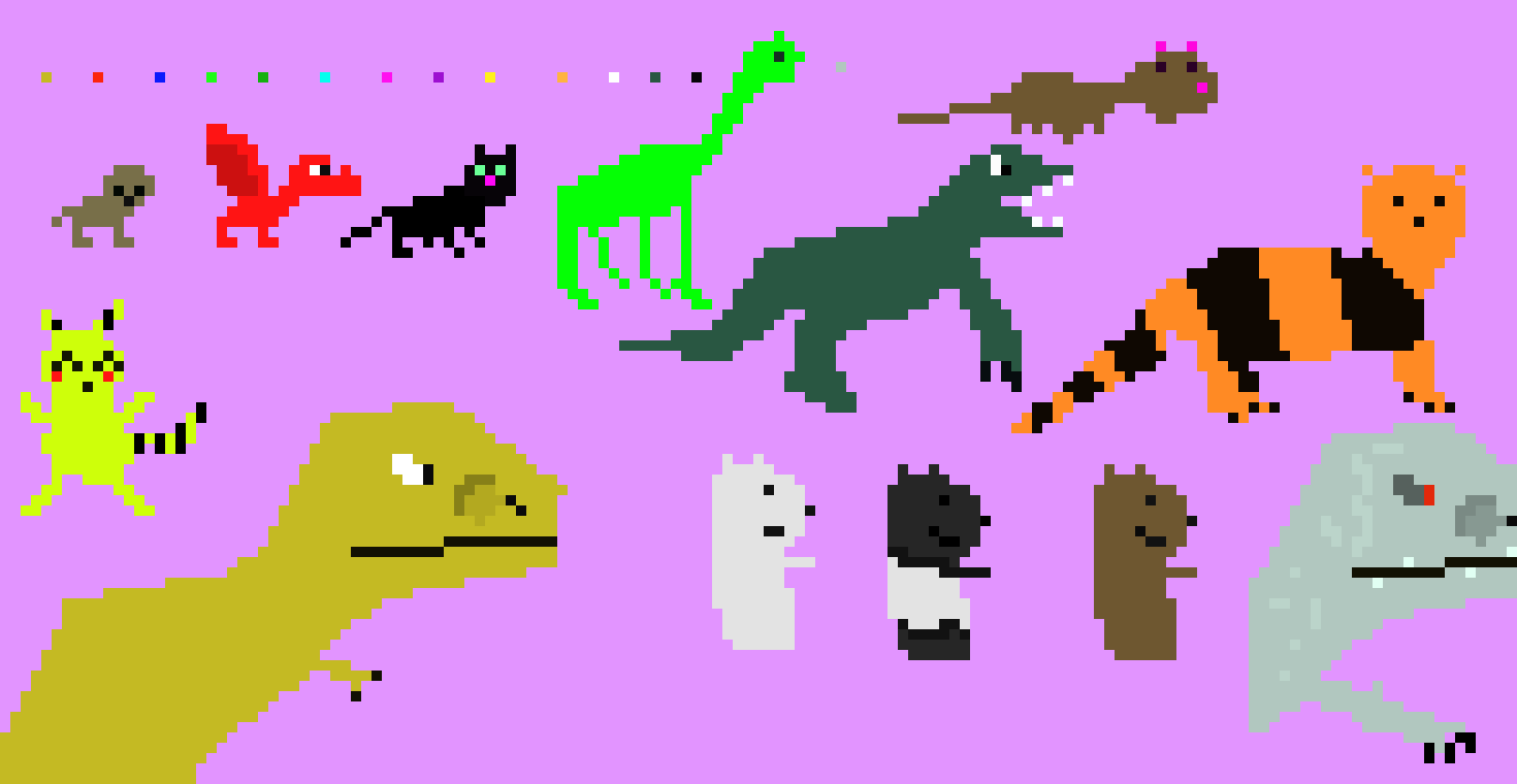 [9664c4] PIXEL CITY pets