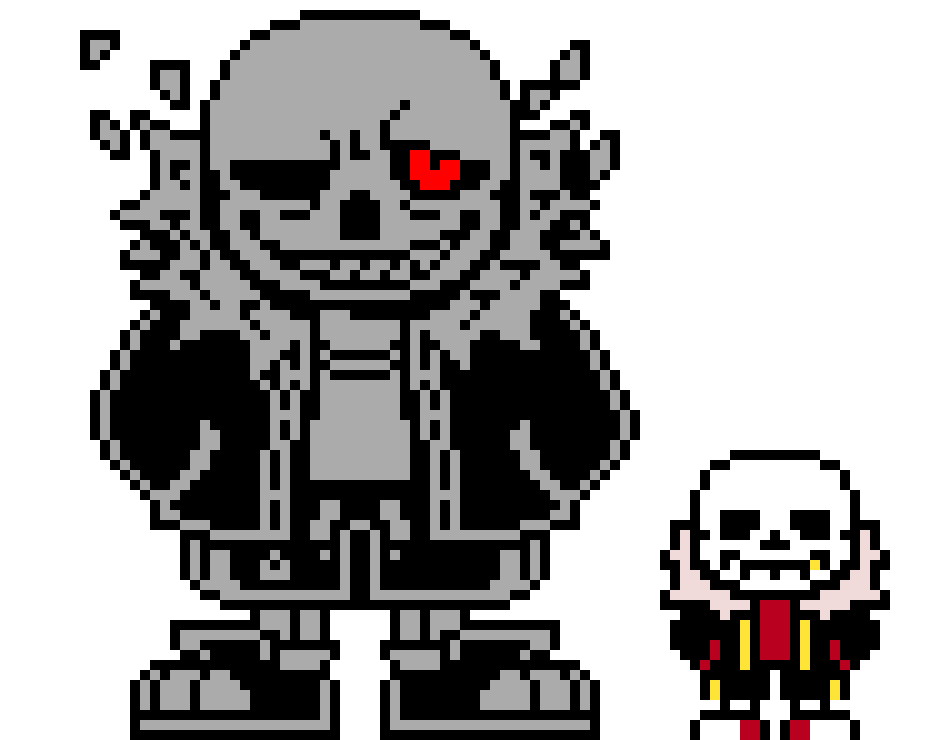 Canon Underfell Sans sprite