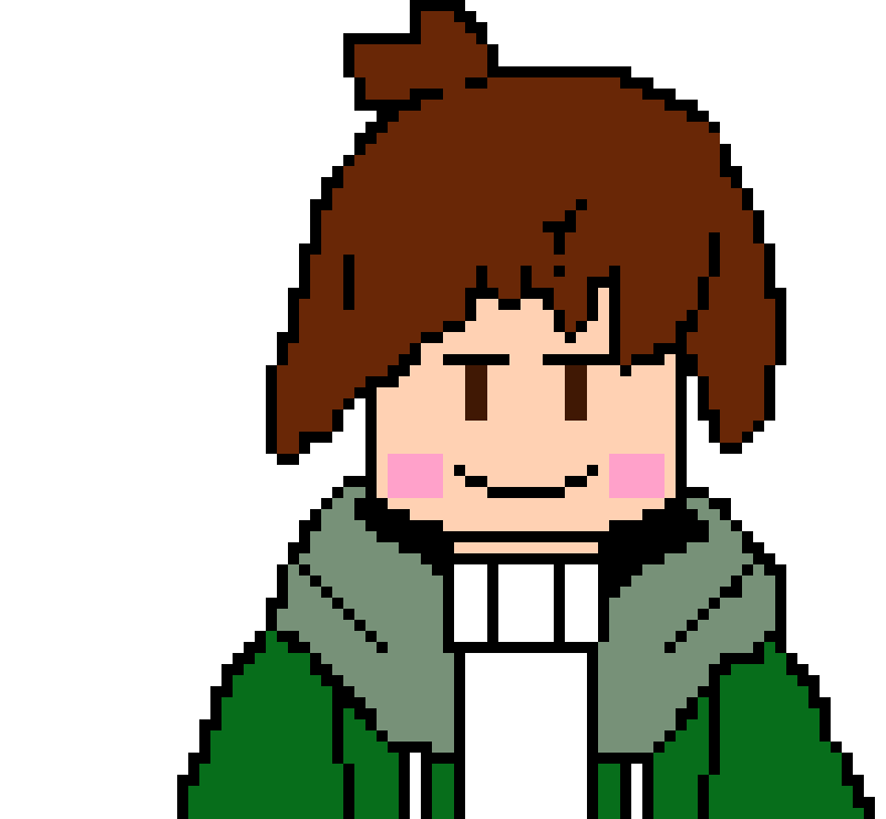 [b9de0d] (ok.) *there at snowdin, chilling* - shifty chara.