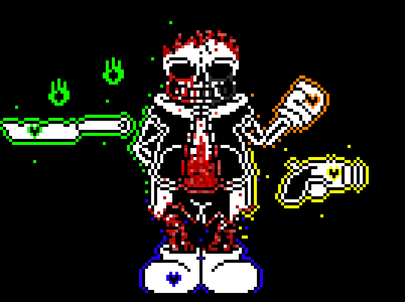 [2fbf6b] He doesn't have the souls, he has the weapons and their powers