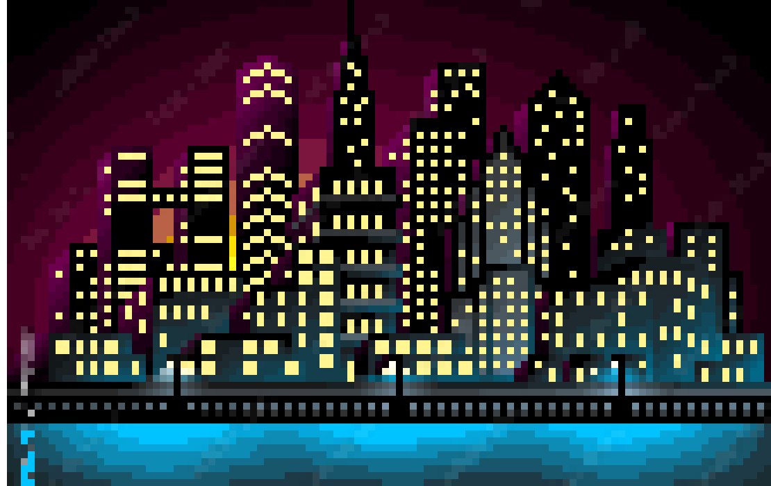 big city background