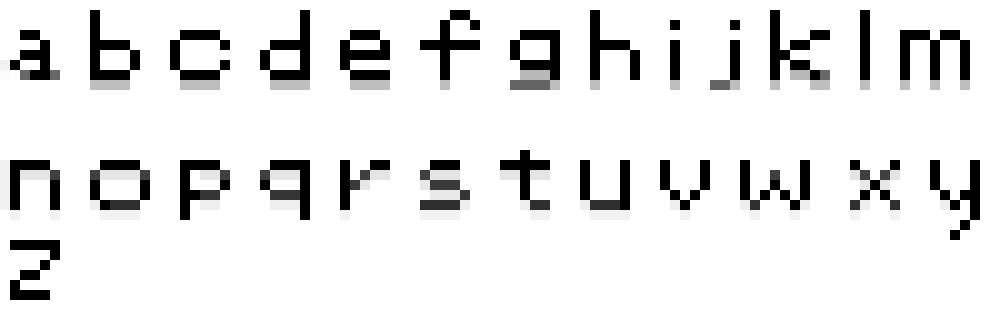 [19365b] alphabet