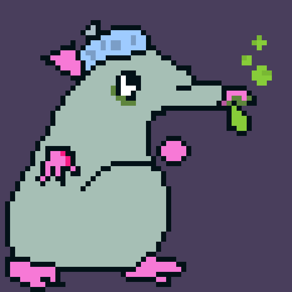 [1c494a] Sick Rat