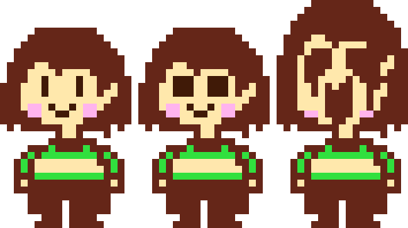 [9a5ccd] Chara Sprites (Undertale)