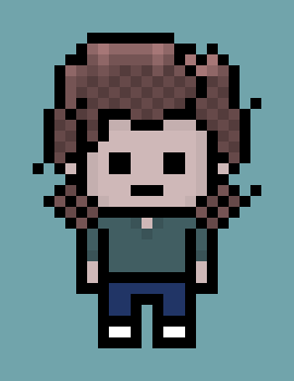 [f36bd9] Steve Harrington Pixel Sprite