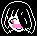 [9f5bb2] Betty Text Box Sprite 31 - Blushed Looking Away Neutral Smile