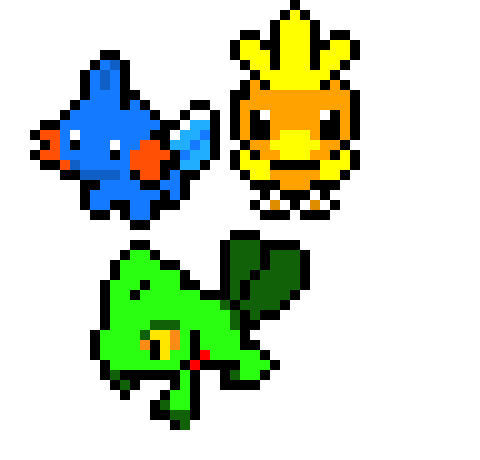 [b1ead8] Starter trio