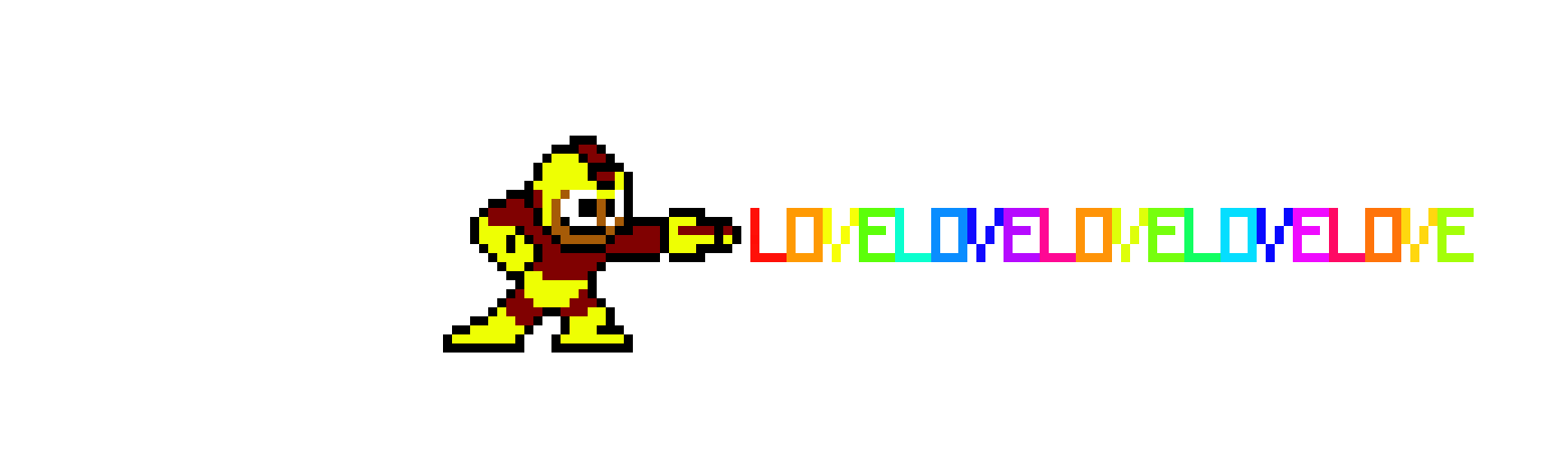 [9664c4] mega man love gun
