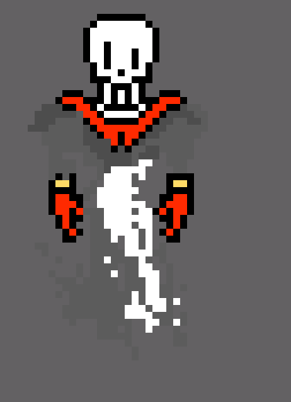 dusttale Papyrus sprite