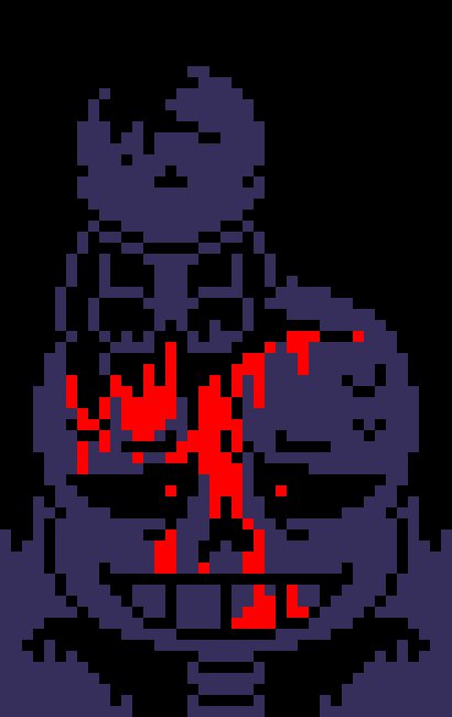 [7ce906] Guess he isn't here. *(They'd contiune looking for twilight.) -HorrorTale Sans
