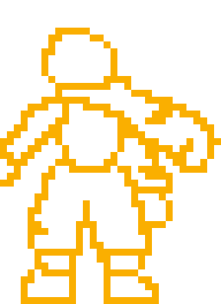 [53a360] Determined Super Outline dodges the attacks fast then kicks xavier 5 times in a faster than a blink then Spin kicks him in the face *