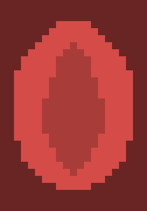[a2471d] *the central hole grows larger, with vines made of flesh protruding from its sides.*