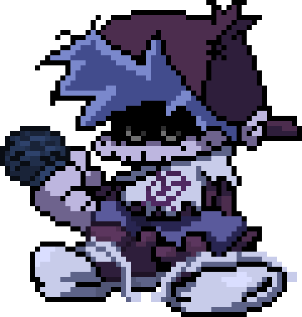 [e52800] FnF Yourself (Silly billy) smol black outline
