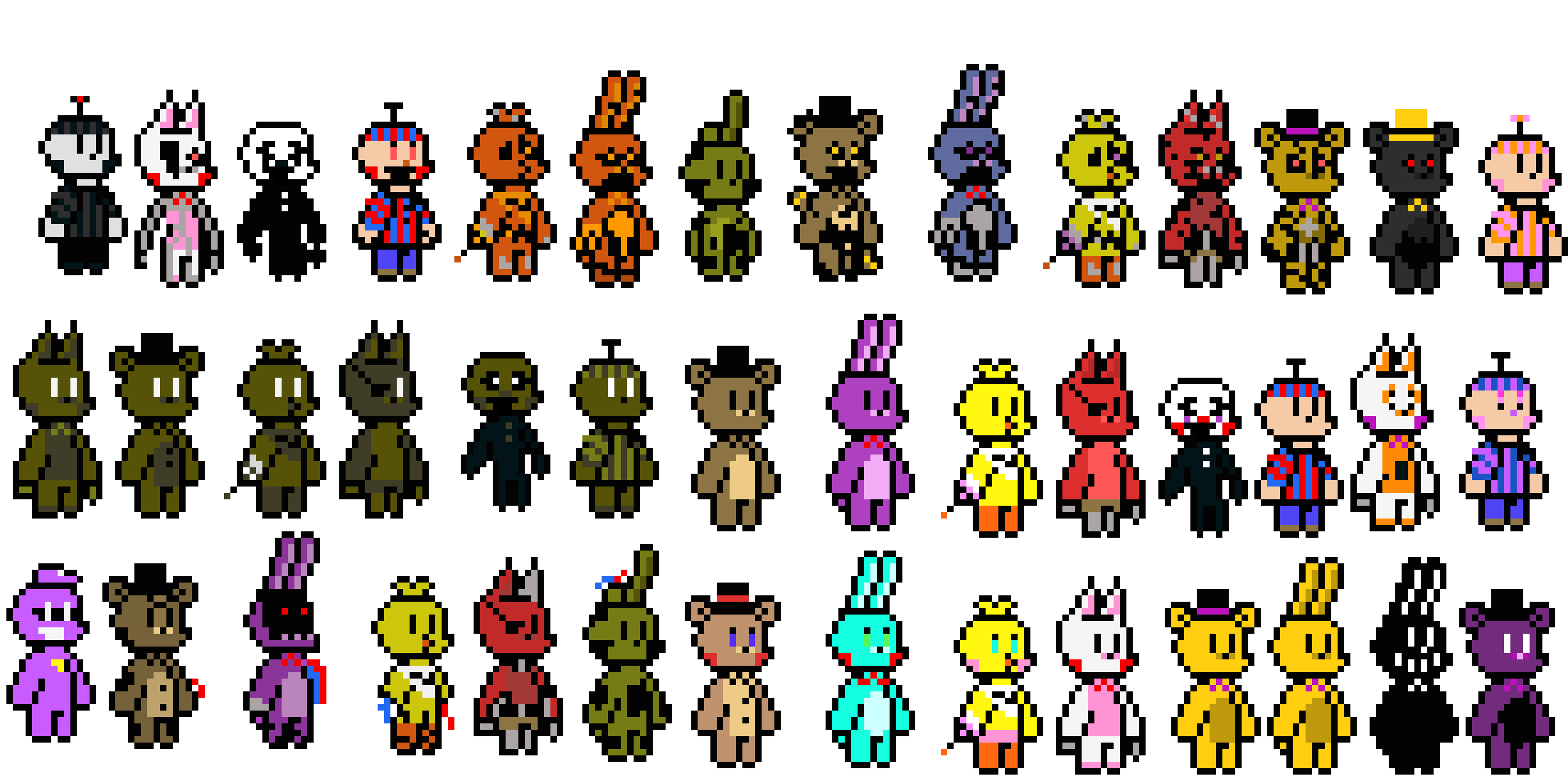 Chibimatronics full sheet for now. -T