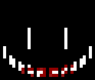 [57dac4] *due to it being a floating smile your hands phase through it, suddenly eyes pop into existence and suddenly makes a loud screech*