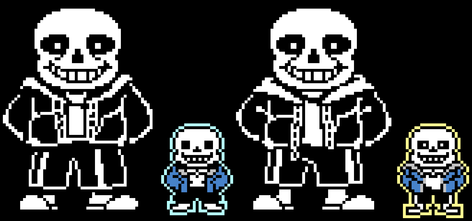 custom sans battle sprite