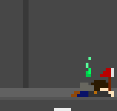 [d3c520] *There were no damages on him, but he was completely asleep.*
