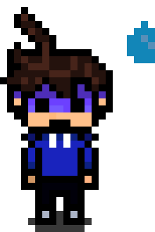 [9664c4] Danganronpa fanmade character pixel sprite 2 