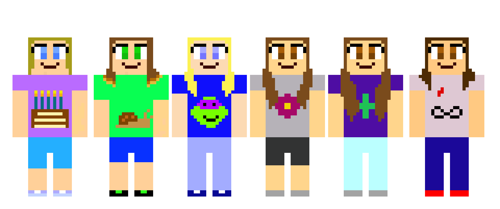 Minecraft skins