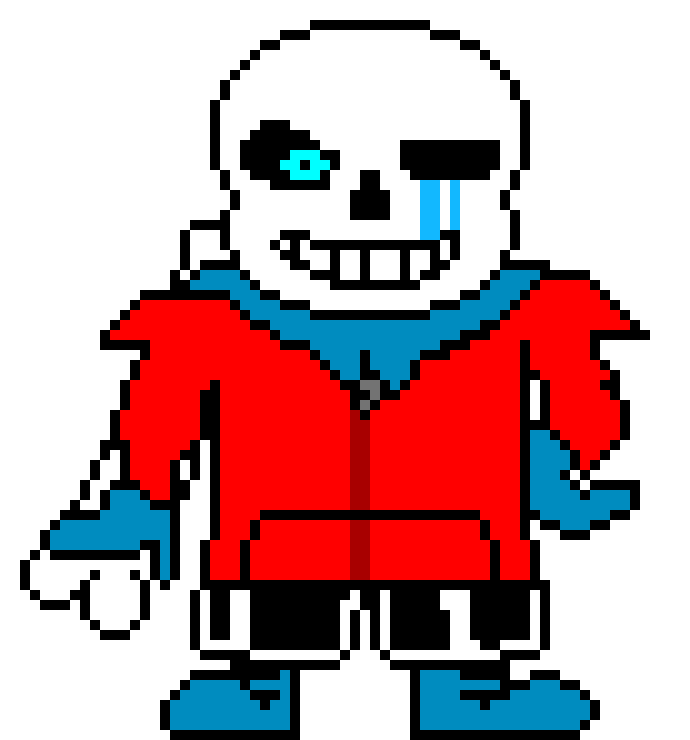 Underswap Disbelief Sans sprite
