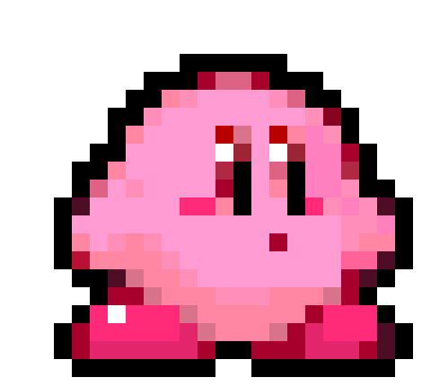 Kirby Pixel Art:
