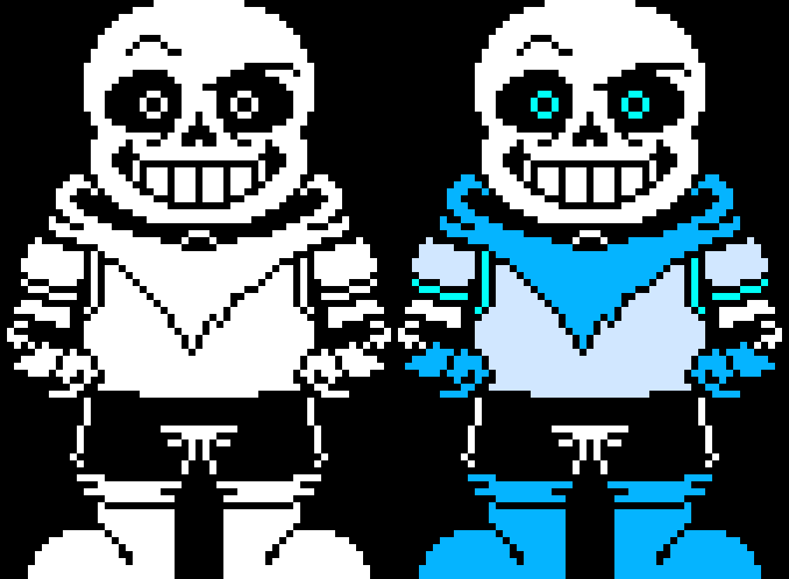 Swap sans sprite (regular and colored)