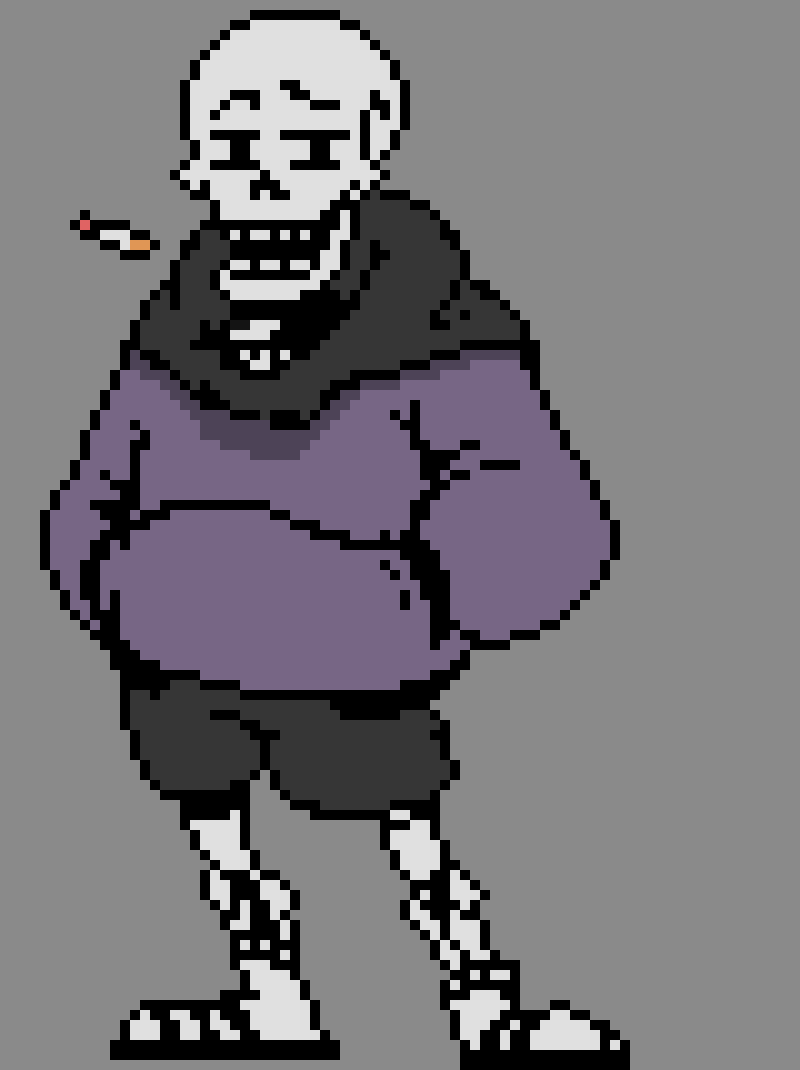 Swapfell Papyrus COLORED but it kinda looks like underswap
