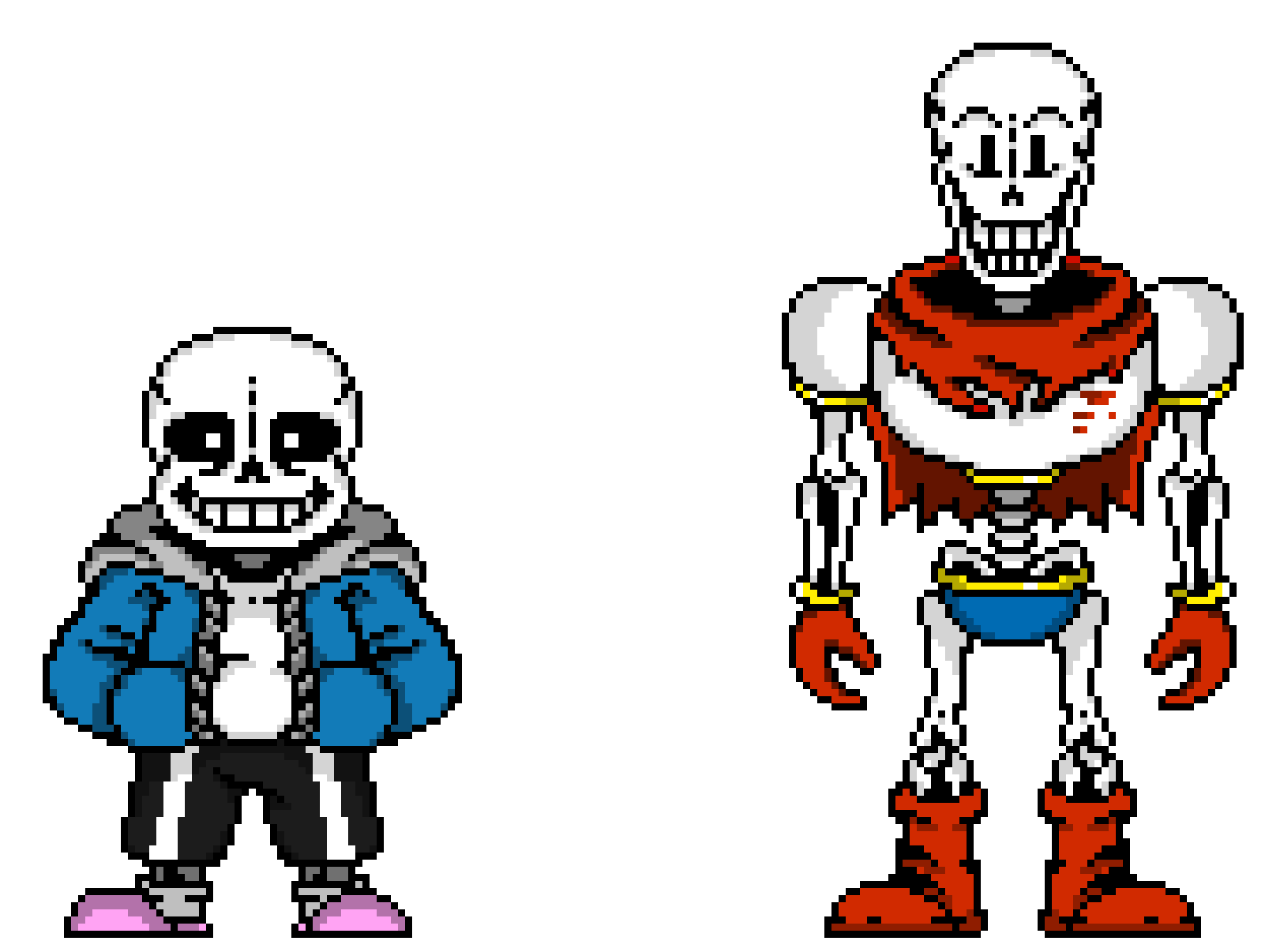 Undertale Sans and Papyrus.v2