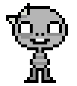 Gray Monster Kid