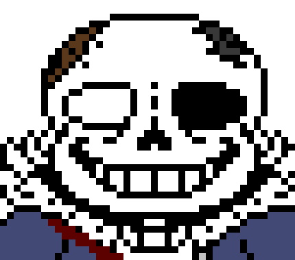 [53a360] determination?, Hahaha ( Is waiting until error sans starts to melt ) 