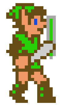 Pixel Link (Zelda 2) (updated color)