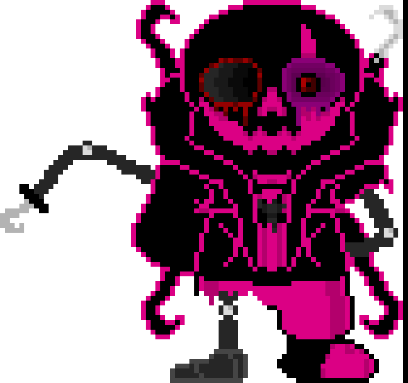 [56d547] well i have this robotic hook i can summon shadow demons of people and i have tentacles which can extend far distances