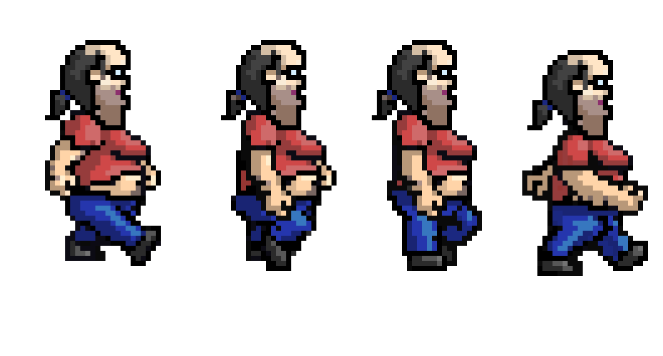 [9664c4] game walk cycle