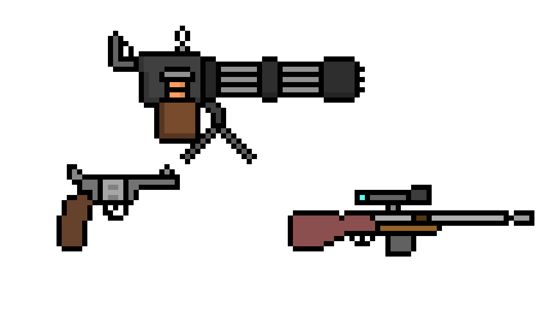 [9664c4] pack of guns