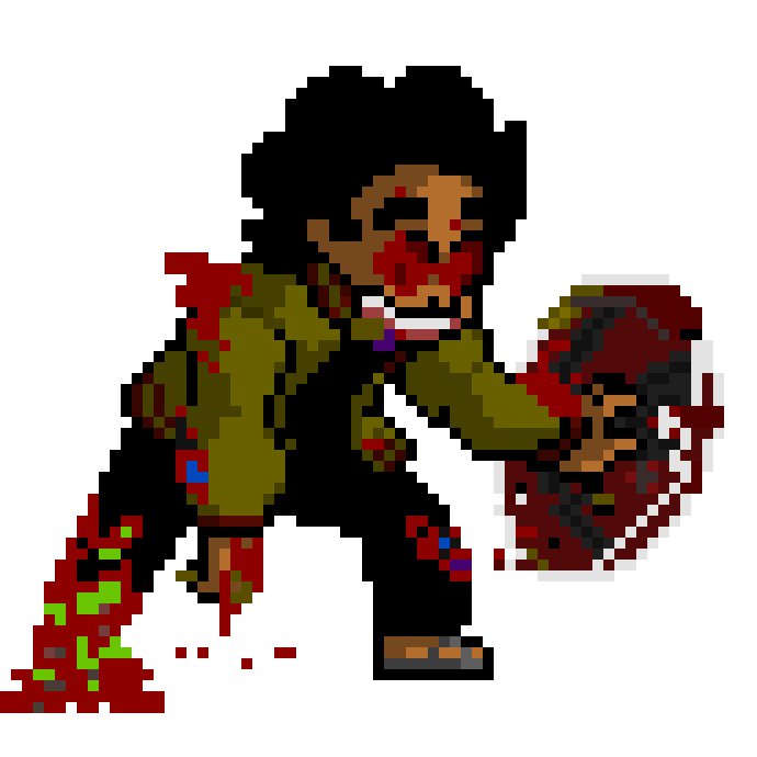[494b86] FNF Pibbified OC -  Pibbified!Tristen Universe Idle Pose