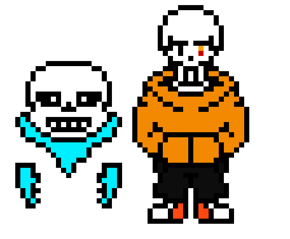 DustTale - Sans And Papyrus (KamuiSenketsu)