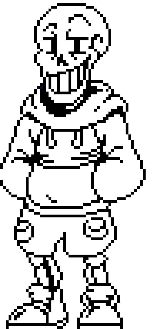 Underswap Papyrus base.