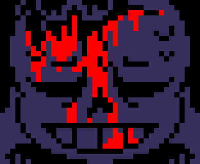[7ce906] *(Demented gets up.) -HorrorTale Sans
