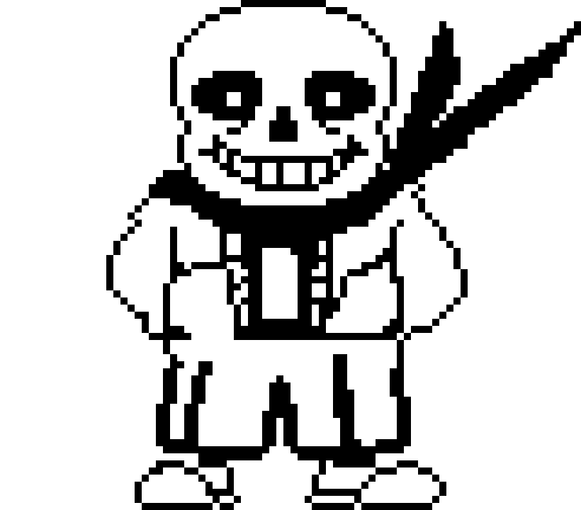 [9664c4] Blank Template (Model: UnderSwap Sprite 2)