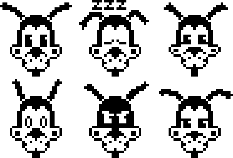[9664c4] Boris the Wolf Facial Expressions - APL