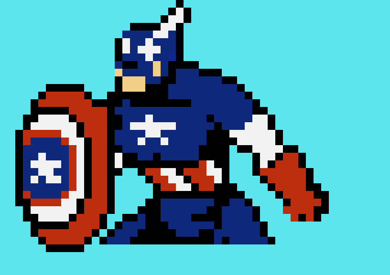 [9664c4] captain america